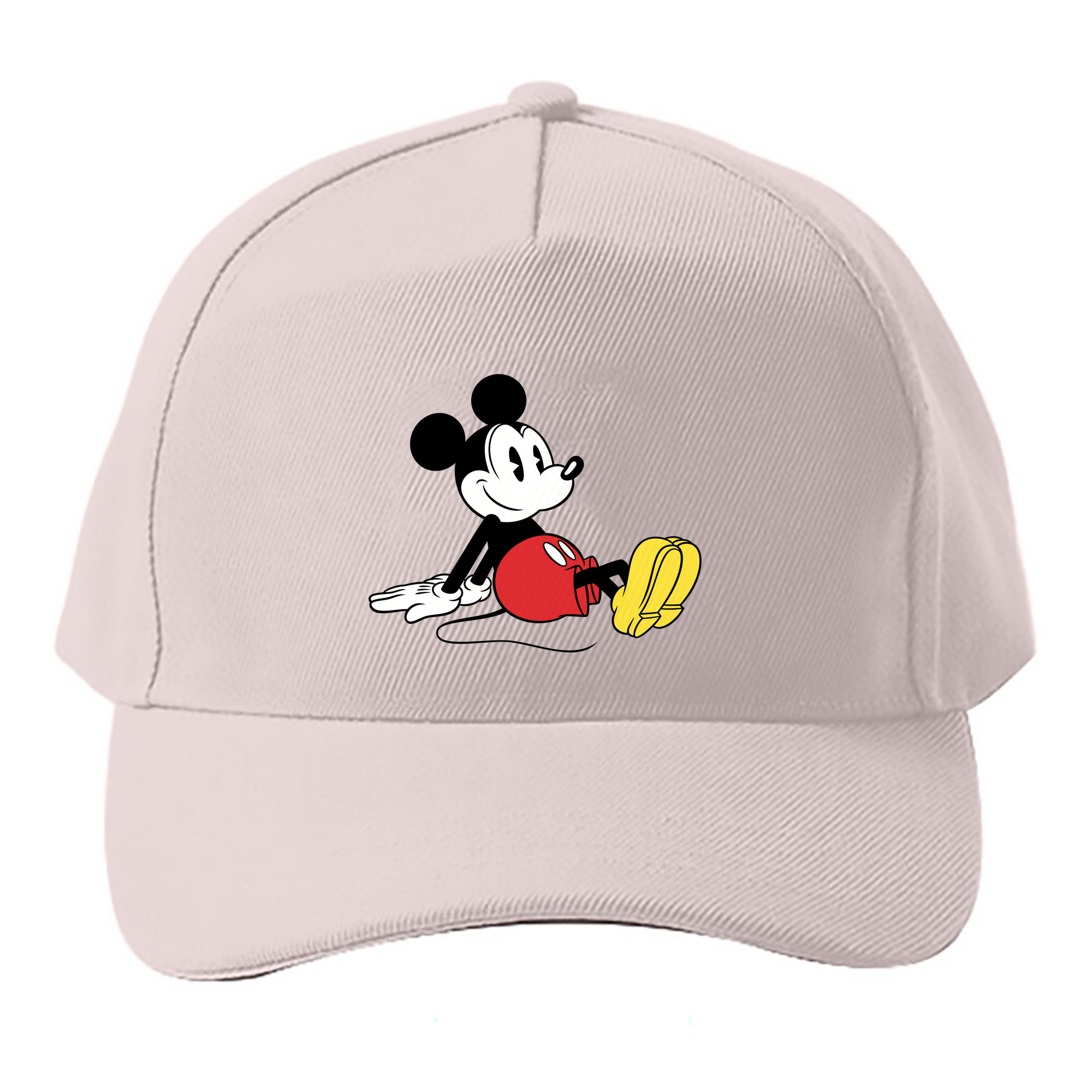 （画像用） ミッキーマウス Mickey Mouse ベースボールキャップ 綿100％ 男女兼用 帽子 スポーツ